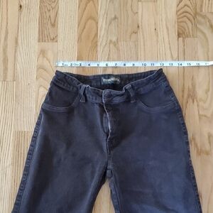 Women's Dark Gray Straight Leg Jeans